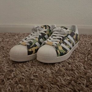 BAPE x Adidas Superstar Camo